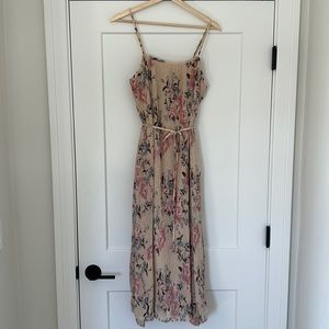 Love Stitch Flowy Midi Dress